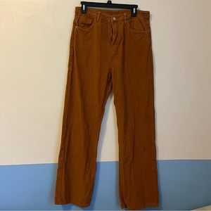 Shein size large high waisted corduroy pants!!